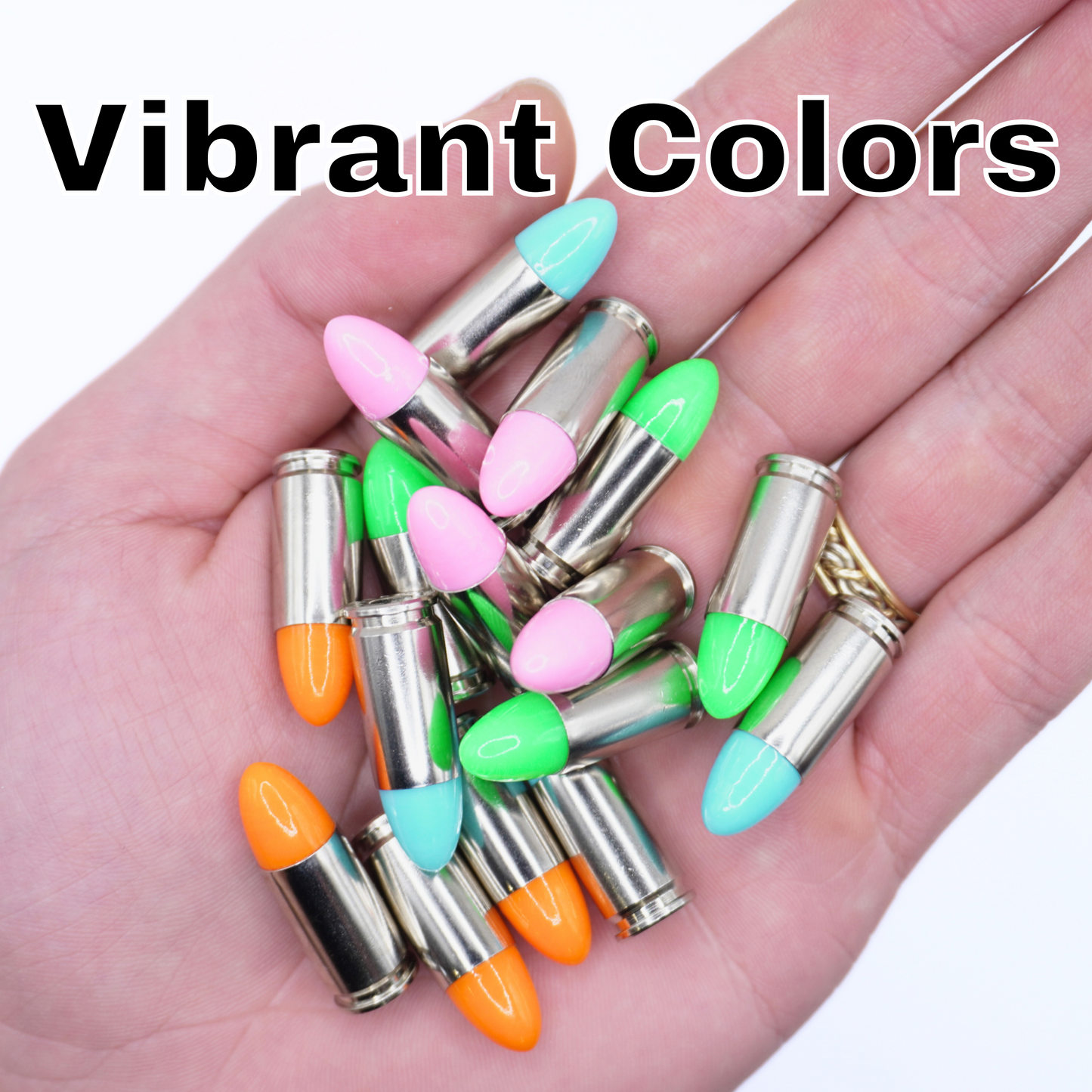 Premium 9mm Snap Caps - Dry Fire Rounds - Dummy Rounds (Blue, 10 Count)